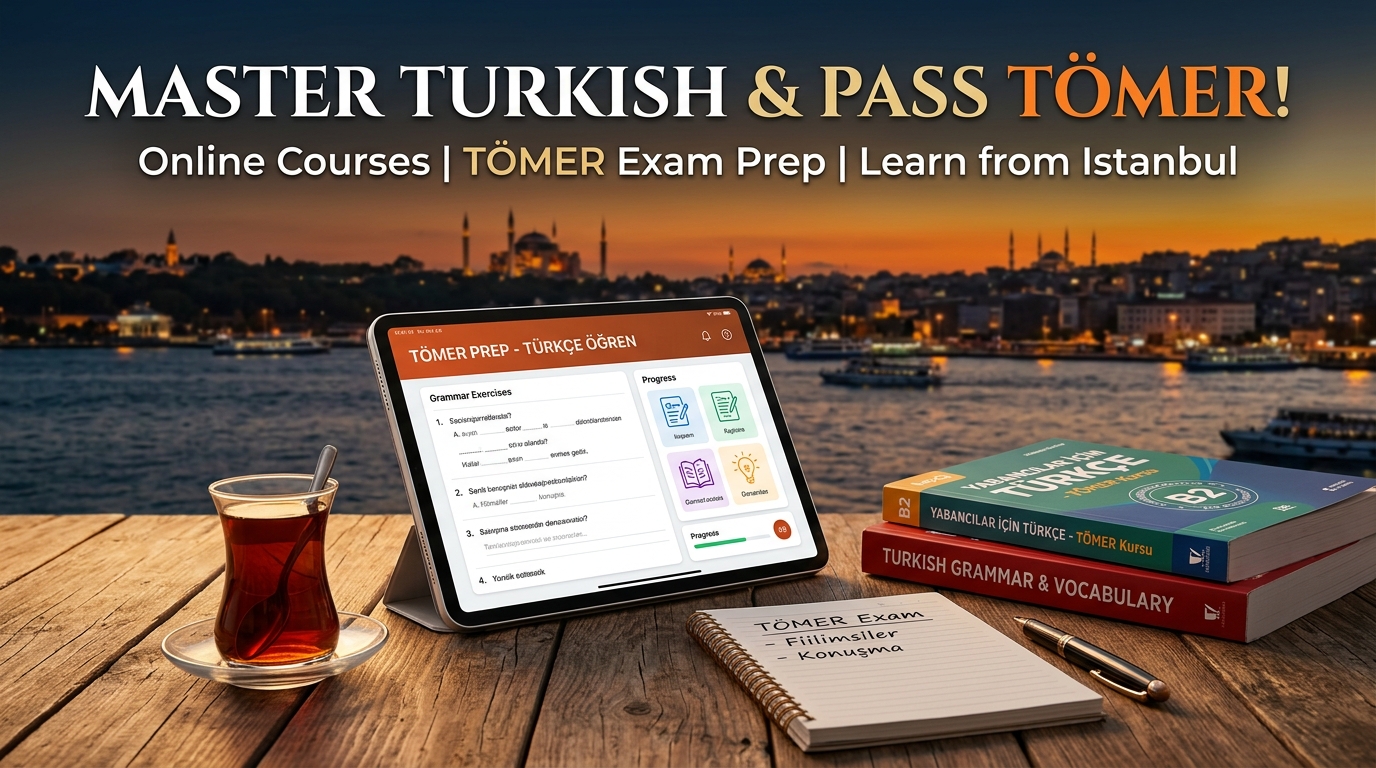 دوره مکالمه و آزمون TÖMER ترکیه